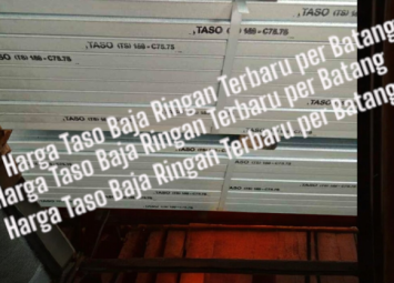 Harga Taso Baja Ringan Terbaru per Batang